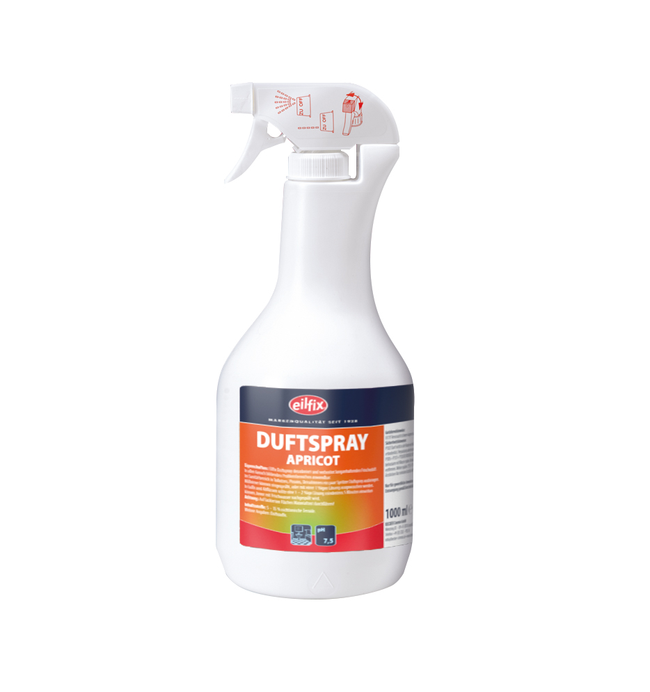 Eilfix Toiletten-Duftspray Apricot 1 l Flasche