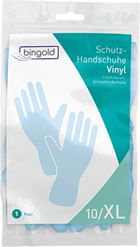 Profi-Schutzhandschuhe / Vinyl / Gr. L