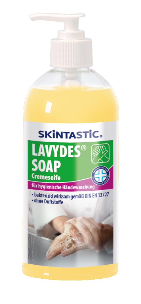 Cremeseife / Lavydes / antibakteriell / 500 ml / Pumpflasche