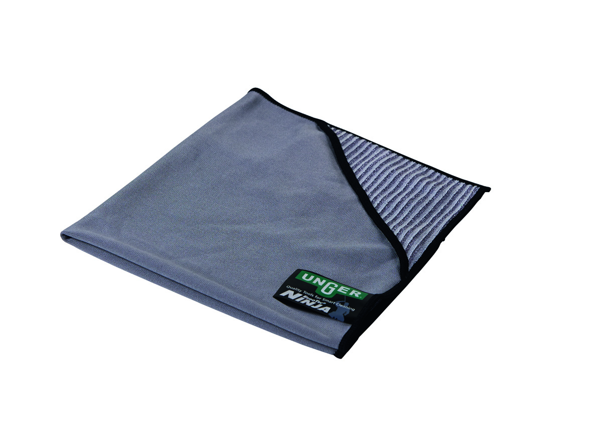 UNGER ErgoTec®-NINJA MicroWipe 55 x 55 cm Hochleistungsfähiges Mikrofasertuch