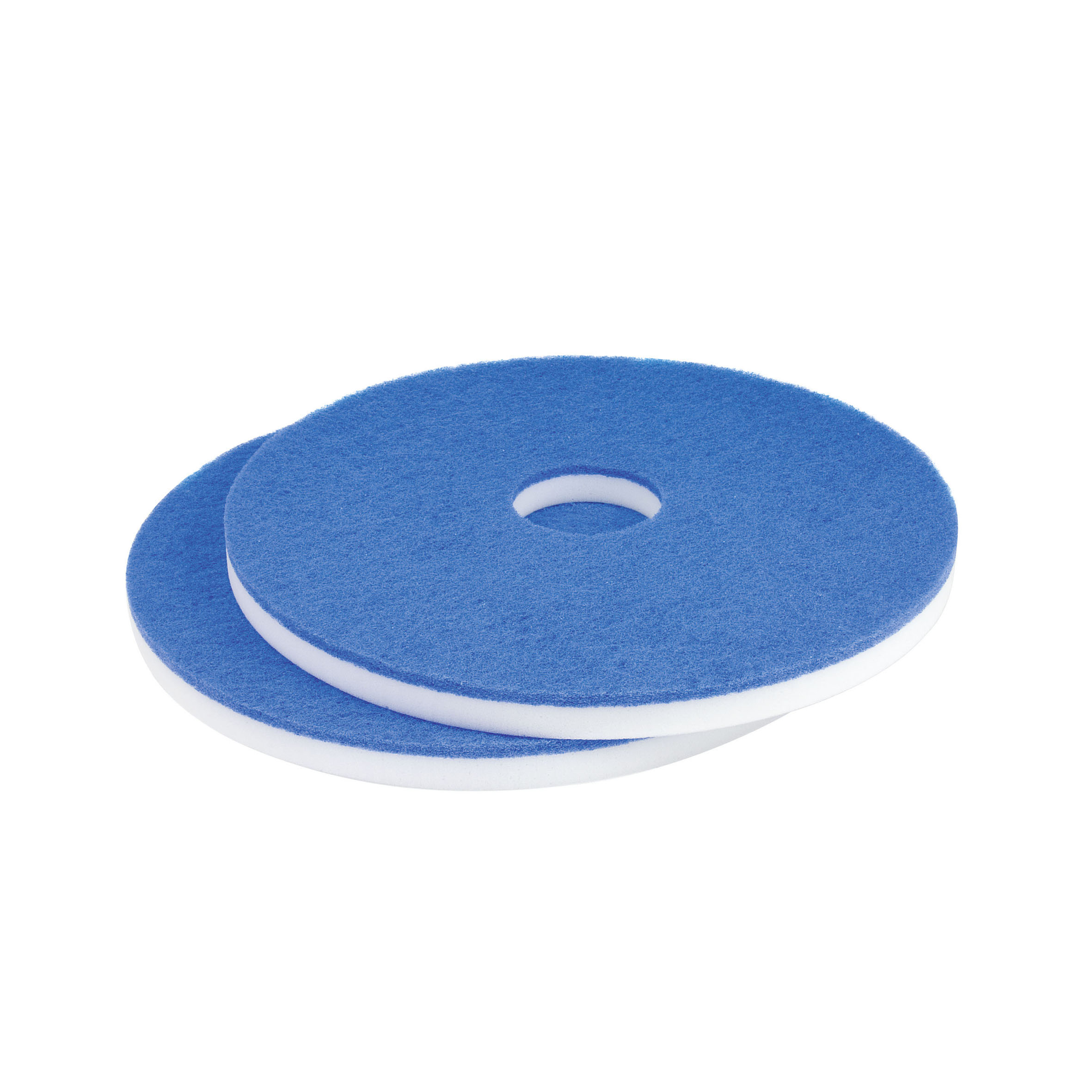 Superpad "MELAMIN" 406 mm / weiß-blau