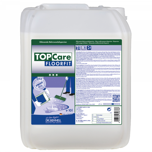 Dr.Schnell TOPCARE FLOORFIT Glänzende Mehrzweckdispersion 10 l Kanister