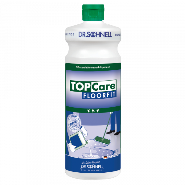 Dr.Schnell TOPCARE FLOORFIT Glänzende Mehrzweckdispersion 1 l Flasche