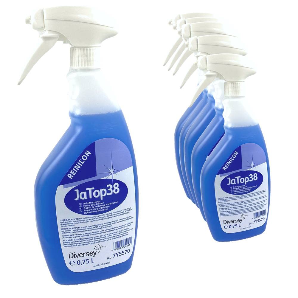 Diversey Reinilon Ja-Top 38 Intensivreiniger, Hochleistungsreinigungsmittel 750 ml Flasche