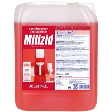 Dr.Schnell Milizid Sanitärreiniger & Kalklöser 10 l Kanister