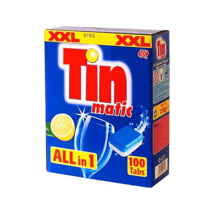 Tin matic All in One Geschirrreinigertabs - 100 Stück