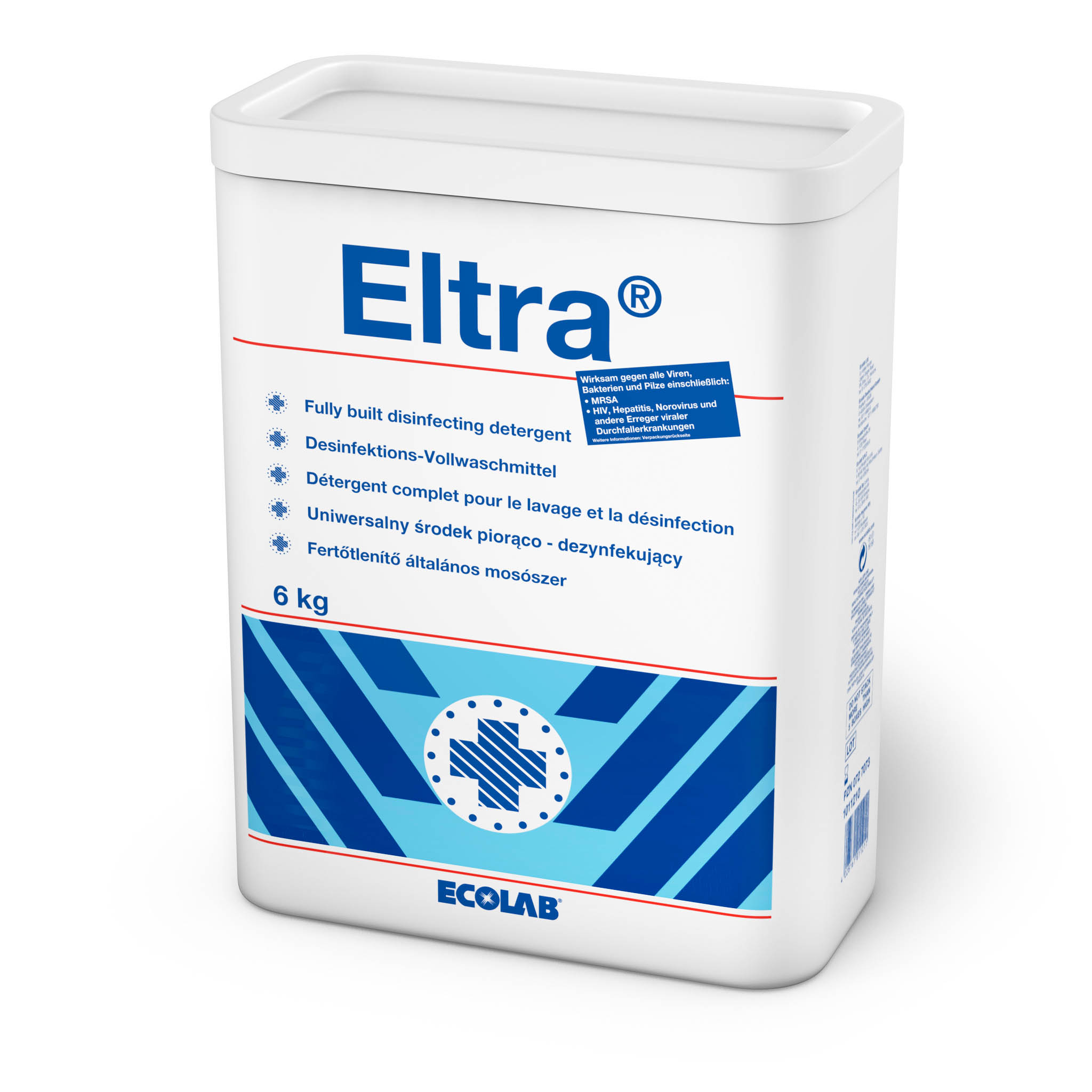 Eltra / 6 KG / Desinfektionswaschmittel / VAH und RKI gelistet