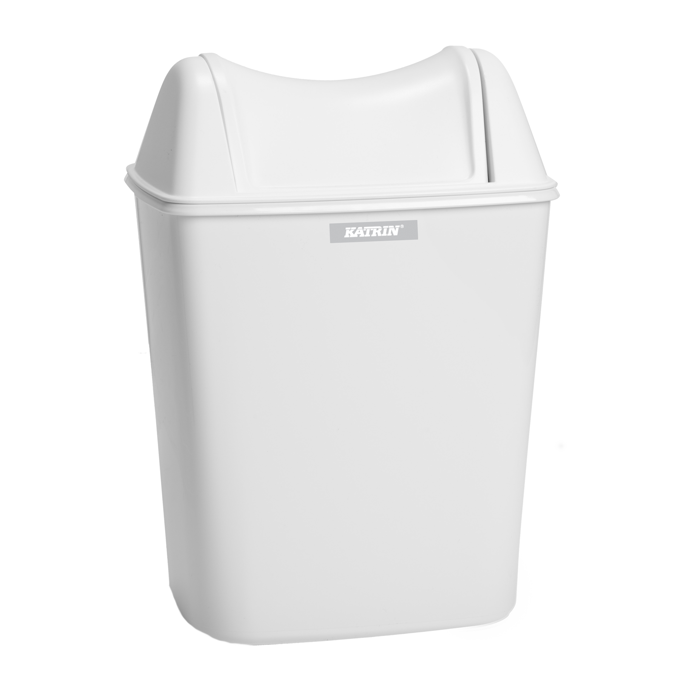 Katrin Damenhygiene Abfallbehälter / weiß / 8 Ltr / ABS Kunststoff