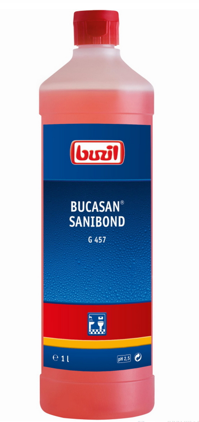 Buzil Bucasan® Sanibond G 457 viskoser Sanitärunterhaltsreiniger 1 l Flasche