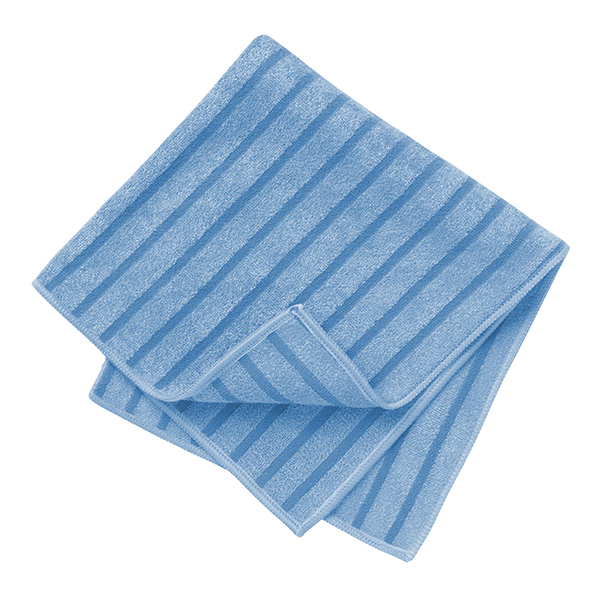3M Universal 14 Microfasertuch gestreift / 40 x 40 cm / blau