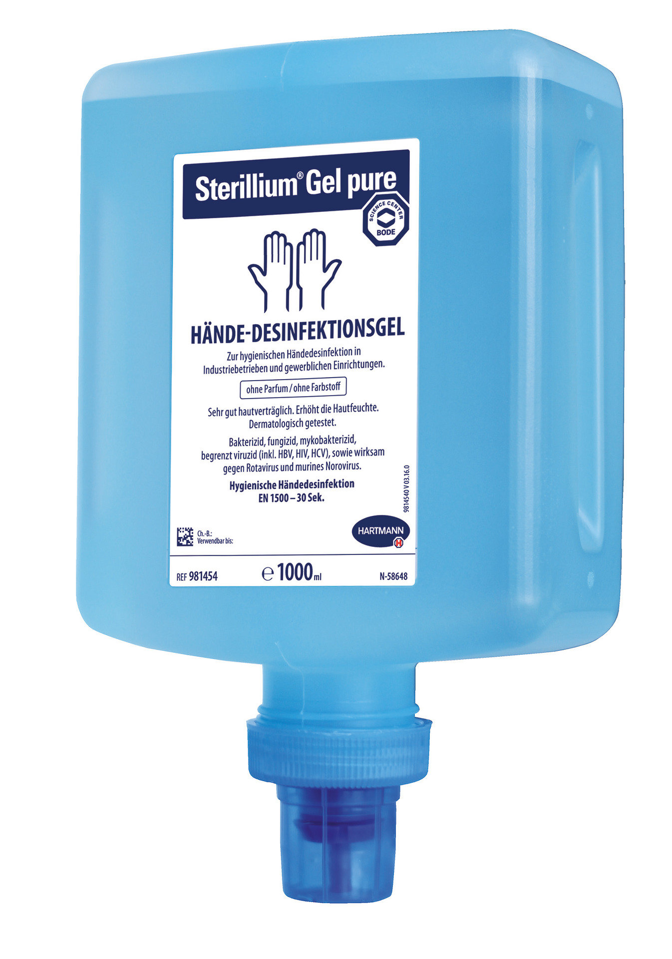 Sterillium Gel pure / 1 Ltr / Clean Safe