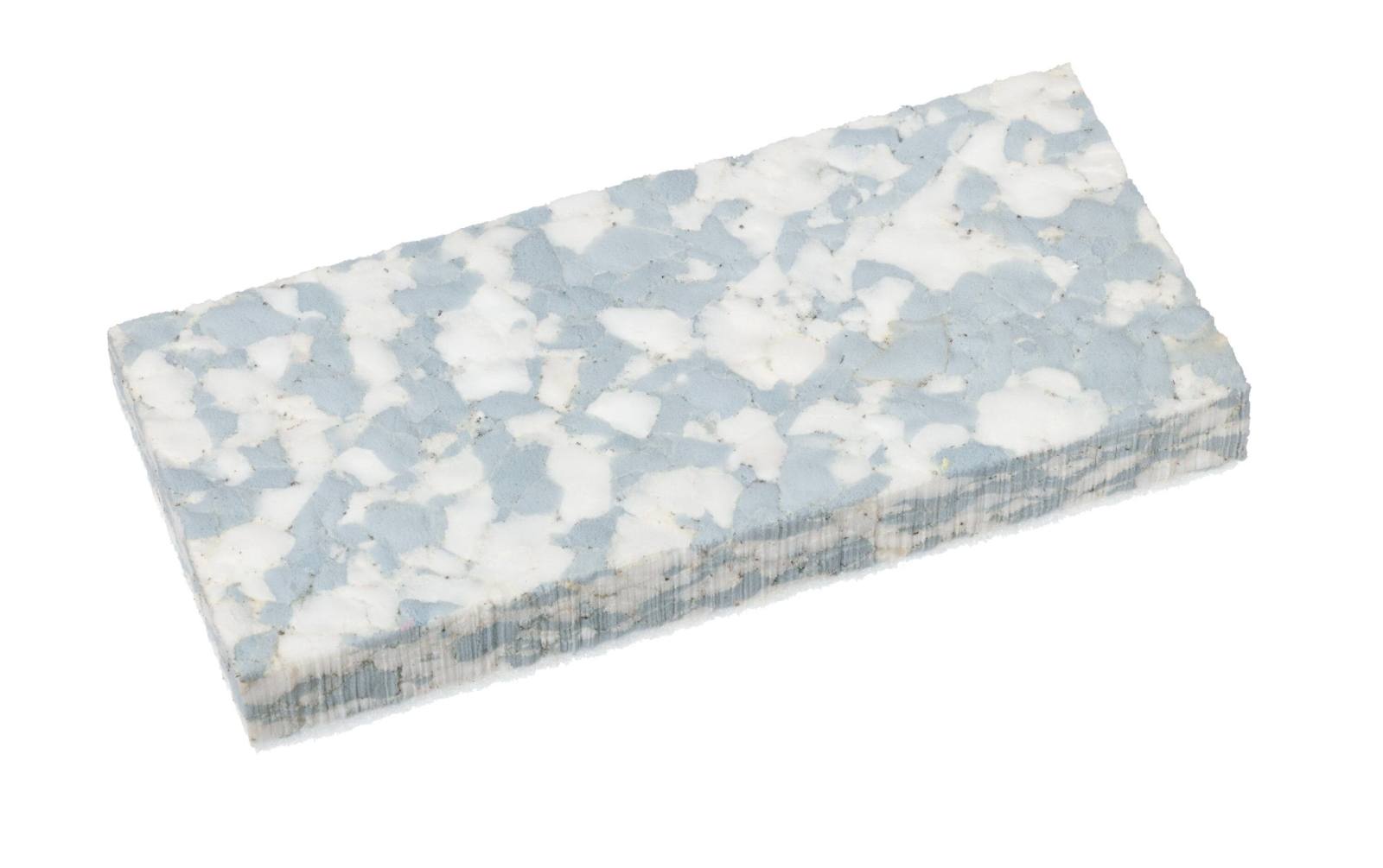 Handpad / Melamin Kompakt / 115 x 250 / weiß-grau