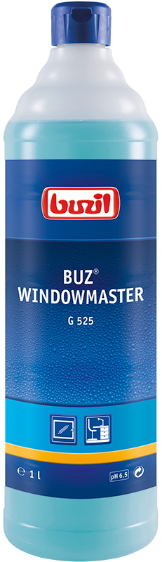 Buzil Buz® Windowmaster G 525 Glasreiniger Kozentrat 1 l Flasche