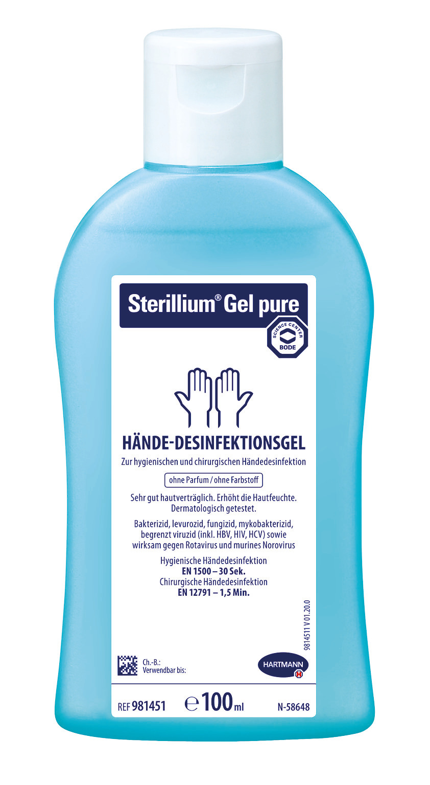 Sterillium Gel pure / 100 ml / 45 Fla im Krt