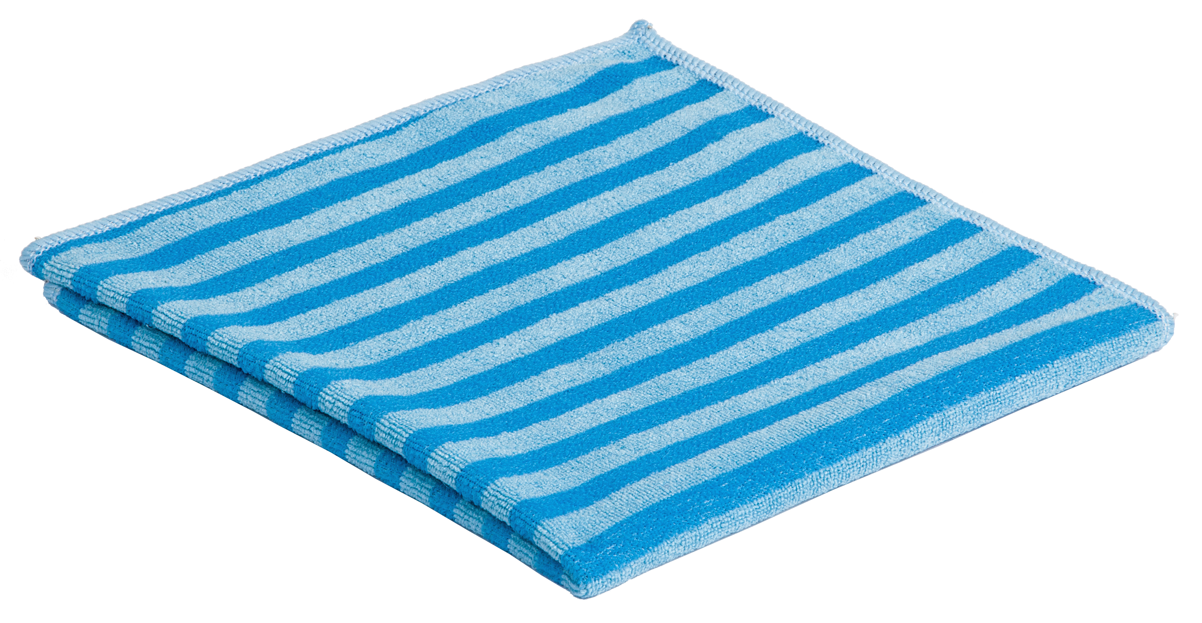 Borstentuch / 40 x 40 cm / blau