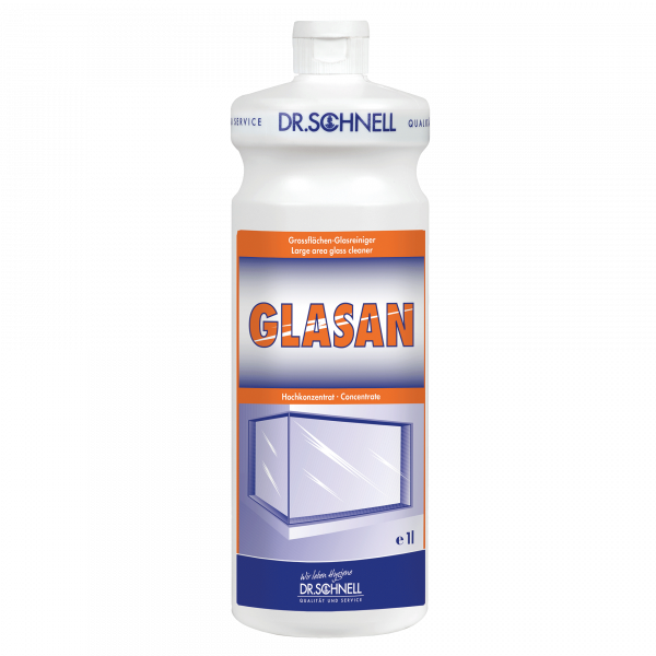 Dr.Schnell GLASAN alkalischer Glasreiniger 1 l Flasche