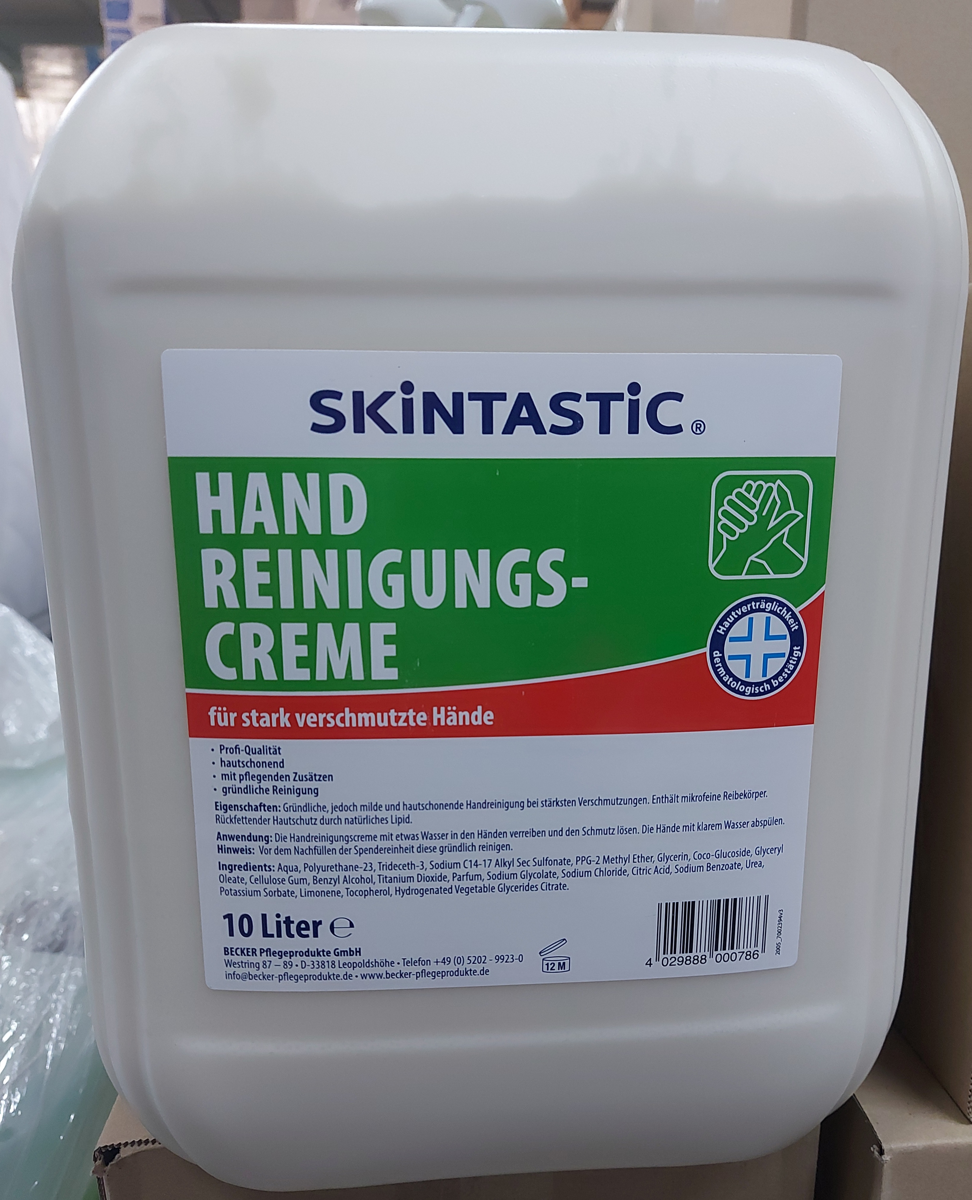 Handreinigungscreme / 10 Ltr