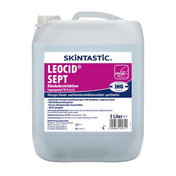 LEOCID Sept / 5 Ltr / Hände- und Hautdesinfektionsmittel